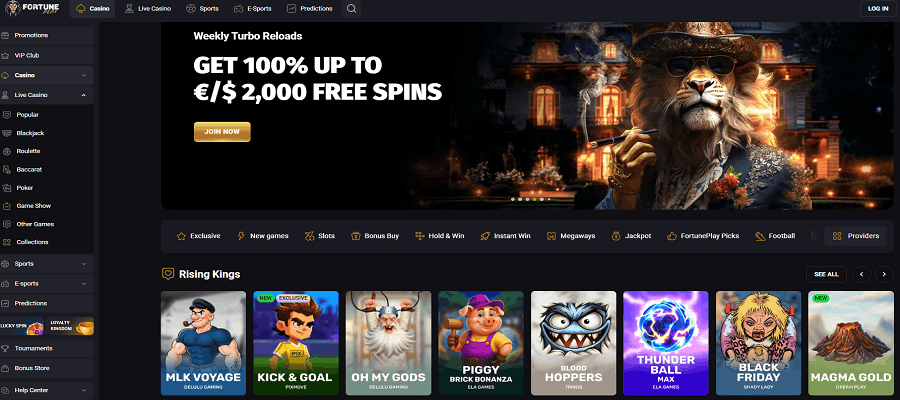 Fortune Play Casino presents substantial introductory offers