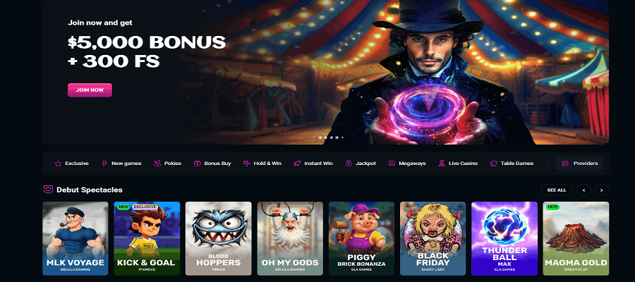 Spinsup Casino provides dependable AUD payment methods